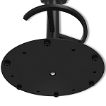 Барный стул вращающийся со спинкой Бежевый Велюр Vendramin Chair варинант исполнения - 7 | Loft Concept в Новосибирске