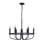 Люстра круглая с 6-ю лампами Kichler варинант исполнения - 2 | Loft Concept в Новосибирске