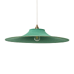 Подвесной вязаный зеленый светильник «Токио»  варинант исполнения - 1 | Loft Concept в Новосибирске