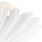 Потолочный светильник белый с рельефным абажуром Feminine Shape варинант исполнения - 1 | Loft Concept в Новосибирске