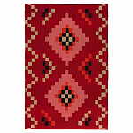 Плед хлопковый по мотивам башкирских орнаментов Ural and Siberian Patterns варинант исполнения - 1 | Loft Concept в Новосибирске