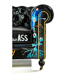 Кресло "Умный Умник" Rick and Morty graffiti chair натуральная кожа  варинант исполнения - 4 | Loft Concept в Новосибирске