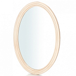 Овальное настольное зеркало бежевое Interiors Romance варинант исполнения - 1 | Loft Concept в Новосибирске