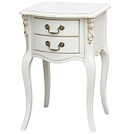 Прикроватная тумба в стиле прованс с 2-мя ящиками Paule Montmartre Provence Bedside Table варинант исполнения - 1 | Loft Concept в Новосибирске