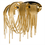 Бра с металиическими цепочками и дугообразными элементами Atlantis Chain варинант исполнения - 9 | Loft Concept в Новосибирске