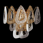 Бра с белыми и прозрачными подвесками Character Chandelier варинант исполнения - 2 | Loft Concept в Новосибирске