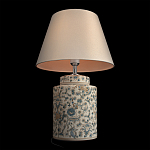 Настольная лампа цилиндрическая с цветочной росписью Lamp Flower Painting варинант исполнения - 5 | Loft Concept в Новосибирске