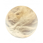 Бра в форме диска из натурального камня Cryptocrystalline Stone варинант исполнения - 1 | Loft Concept в Новосибирске