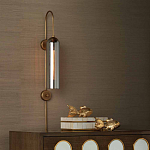 Бра с дымчатым стеклом Articolo варинант исполнения - 4 | Loft Concept в Новосибирске