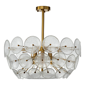 Люстра Circles с Круглым Рельефным Стеклом 