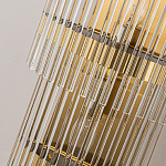 Бра с золотистым основанием и прозрачными трубками Nembus варинант исполнения - 5 | Loft Concept в Новосибирске