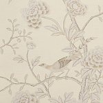 Обои ручная роспись Earlham Platinum Mica варинант исполнения - 3 | Loft Concept в Новосибирске