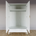 Платяной шкаф Elsa Dreams White с 2-мя фасадами варинант исполнения - 4 | Loft Concept в Новосибирске