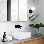 Бра с матовым плафоном в форме шара и зеркальной плоской панелью Lunar Echo  варинант исполнения - 2 | Loft Concept в Новосибирске