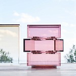 Стол журнальный в форме кубов Acrylic Furniture Lumina Crimson Clarity варинант исполнения - 9 | Loft Concept в Новосибирске