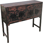 Комод деревянный Retro with four doors варинант исполнения - 3 | Loft Concept в Новосибирске