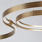 Люстра подвесная светодиодная в виде волнообразной ленты Ribbon Vortex варинант исполнения - 18 | Loft Concept в Новосибирске