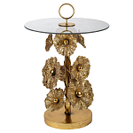 Столик металлический Golden Flower варинант исполнения - 1 | Loft Concept в Новосибирске