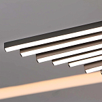 Люстра в виде распахнутых крыльев из тонких металлических планок Flight of Freedom варинант исполнения - 13 | Loft Concept в Новосибирске