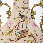 Ваза из фарфора с бронзовыми вставками Eden Garden варинант исполнения - 6 | Loft Concept в Новосибирске