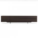 Дизайнерский комод коричневый с 2-мя ящиками и дверцами Pandora варинант исполнения - 1 | Loft Concept в Новосибирске