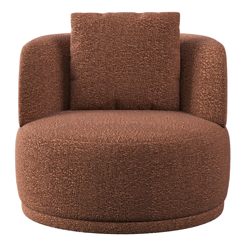 Кресло Calypso с поворотным механизмом  Охра в Новосибирске | Loft Concept 