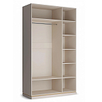 Шкаф трёхстворчатый платяной Satin Furniture варинант исполнения - 2 | Loft Concept в Новосибирске