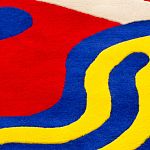 Дизайнерский ковер в виде бабочки Poltronova Tappeto Farfalla Rug варинант исполнения - 9 | Loft Concept в Новосибирске