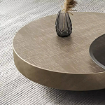 Комплект их 2-х круглых дизайнерских журнальных столов Difelap варинант исполнения - 3 | Loft Concept в Новосибирске