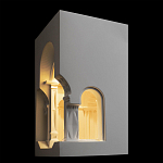 Встраиваемый в стену гипсовый светильник под покраску с арками и рельефными колоннами Antiquity Athena варинант исполнения - 5 | Loft Concept в Новосибирске