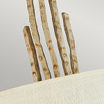 Бра с белым абажуром и элементами в виде натуральных веток Hinkley варинант исполнения - 2 | Loft Concept в Новосибирске