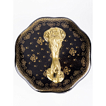 Шкатулка черного цвета с крышкой с фигуркой льва Eden Garden варинант исполнения - 5 | Loft Concept в Новосибирске