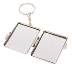 Зеркало брелок складное двухстороннее из натурального камня Малахит Stone Mirrors варинант исполнения - 3 | Loft Concept в Новосибирске