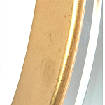 Зеркало в золотой деревянной раме Riviera варинант исполнения - 1 | Loft Concept в Новосибирске