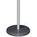 Вешалка серого цвета с 4-мя крючками из пластика Curves Hangers варинант исполнения - 3 | Loft Concept в Новосибирске