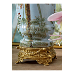 Ваза из фарфора с бронзовыми элементами Tropical Garden варинант исполнения - 5 | Loft Concept в Новосибирске