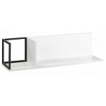 Полка навесная белая открытая Strict Lines  варинант исполнения - 1 | Loft Concept в Новосибирске