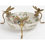 Блюдо фарфоровое Полет стрекоз Jita варинант исполнения - 2 | Loft Concept в Новосибирске