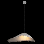 Подвесной светильник с асимметричным волнообразным абажуром и фактурной бахромой по краю Tactile Line варинант исполнения - 5 | Loft Concept в Новосибирске