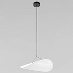 Подвесной светильник с белым тканевым плафоном в форме облака Crystal Cloud Junction варинант исполнения - 2 | Loft Concept в Новосибирске