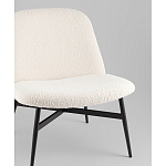 Кресло лаунж Ease белый варинант исполнения - 2 | Loft Concept в Новосибирске