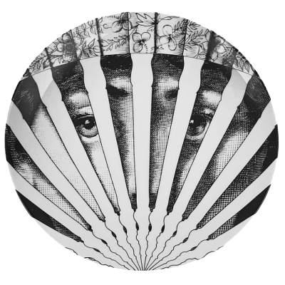Декоративная тарелка Fornasetti 30.CR.BW.R01-282