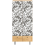 Шкаф с принтом Leaf bouquet варинант исполнения - 2 | Loft Concept в Новосибирске