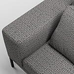 Мебельная ткань Шенилл серый цвет 142 см T4-46 варинант исполнения - 9 | Loft Concept в Новосибирске