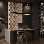 Гипсовая 3D панель с принтографией PM-108 варинант исполнения - 6 | Loft Concept в Новосибирске