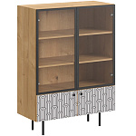 Витрина с изображением на дверцах Elise Cupboard варинант исполнения - 7 | Loft Concept в Новосибирске