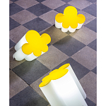 Настольная дизайнерская лампа Poltronova Passiflora Yellow Table Lamp варинант исполнения - 3 | Loft Concept в Новосибирске