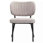 Стул мягкий с серо-бежевой буклированной обивкой Inspiration from Provence варинант исполнения - 1 | Loft Concept в Новосибирске