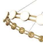 Люстра кольцевая с круглыми светодиодными источниками света Maxine Light варинант исполнения - 10 | Loft Concept в Новосибирске