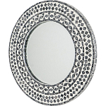 Настенное зеркало Black and white mosaic варинант исполнения - 3 | Loft Concept в Новосибирске